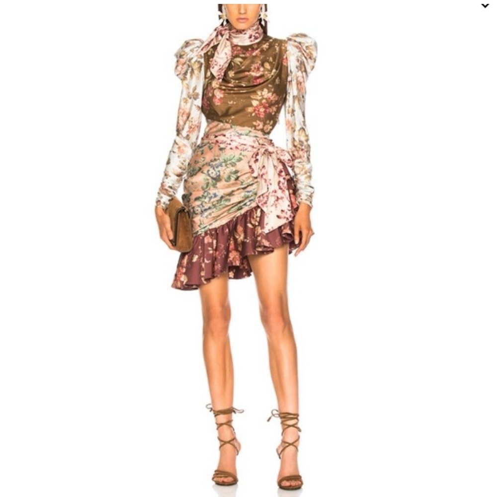 Floral Multi-Color Women's Dress Size Small “Beulah” Worn once